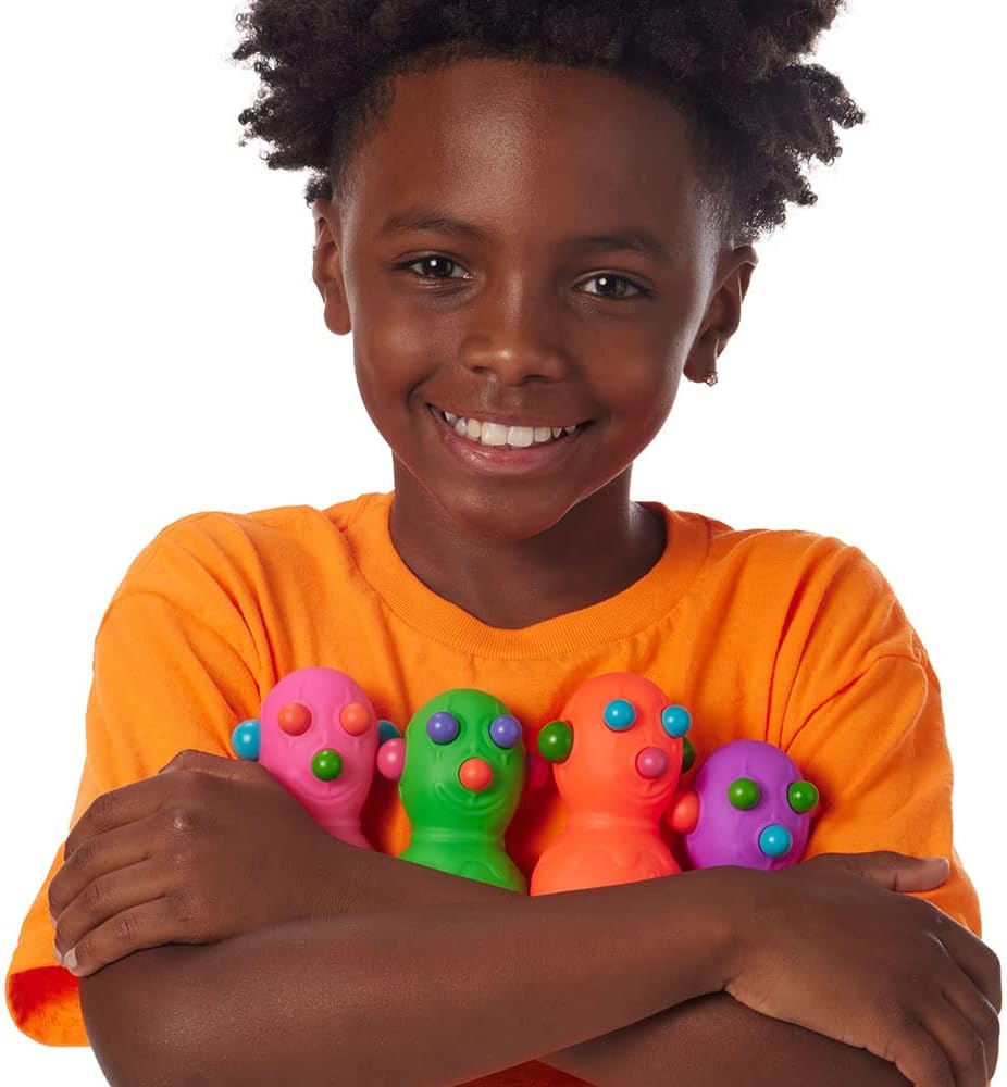 Schylling NeeDoh Panic Pete - Sensory Squeeze Toy - Popping Eyes. Ears & Nose - 4 Tall - Color May Vary (Pack of 1) - Image 6